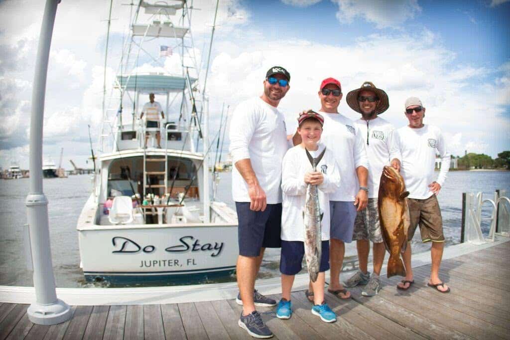 Family Fishing Trip on Private Boat Rentals with Captain