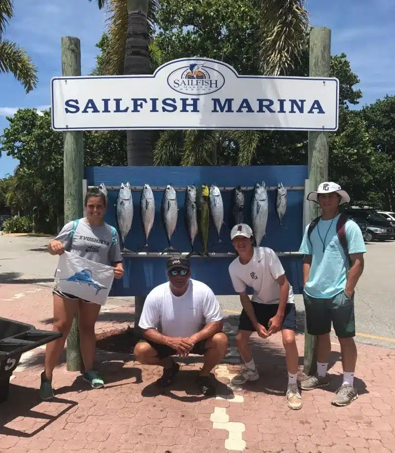 Solid tuna and mahi-mahi day!